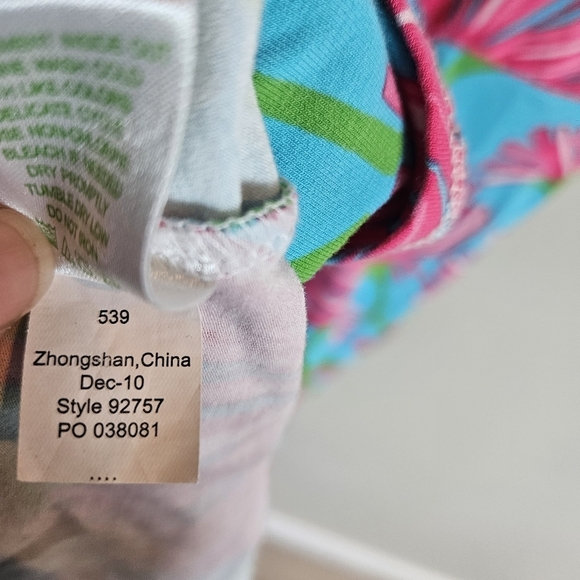 Lilly Pulitzer Turquoise Kissue Rare Jersey Knit Twist Knot Front Maxi Dress - Picture 10 of 10